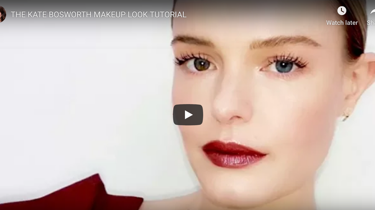 Kate Bosworth Makeup tutorial @lisaeldridge