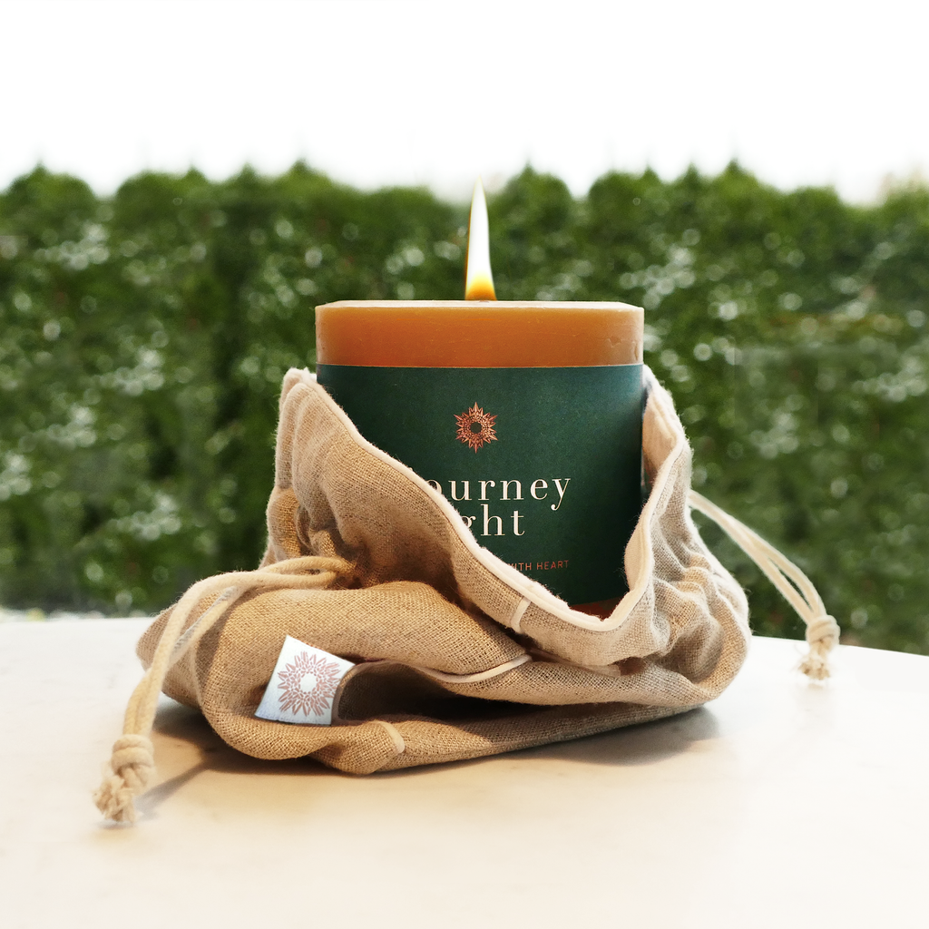 ISUN Journey of Light Candle and Pouch