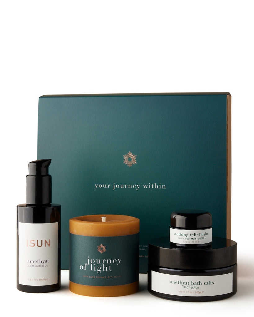 ISUN Your Journey Within Gift Set Contents