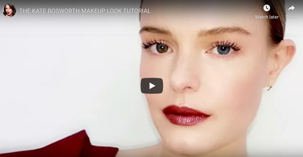 Kate Bosworth Makeup tutorial @lisaeldridge