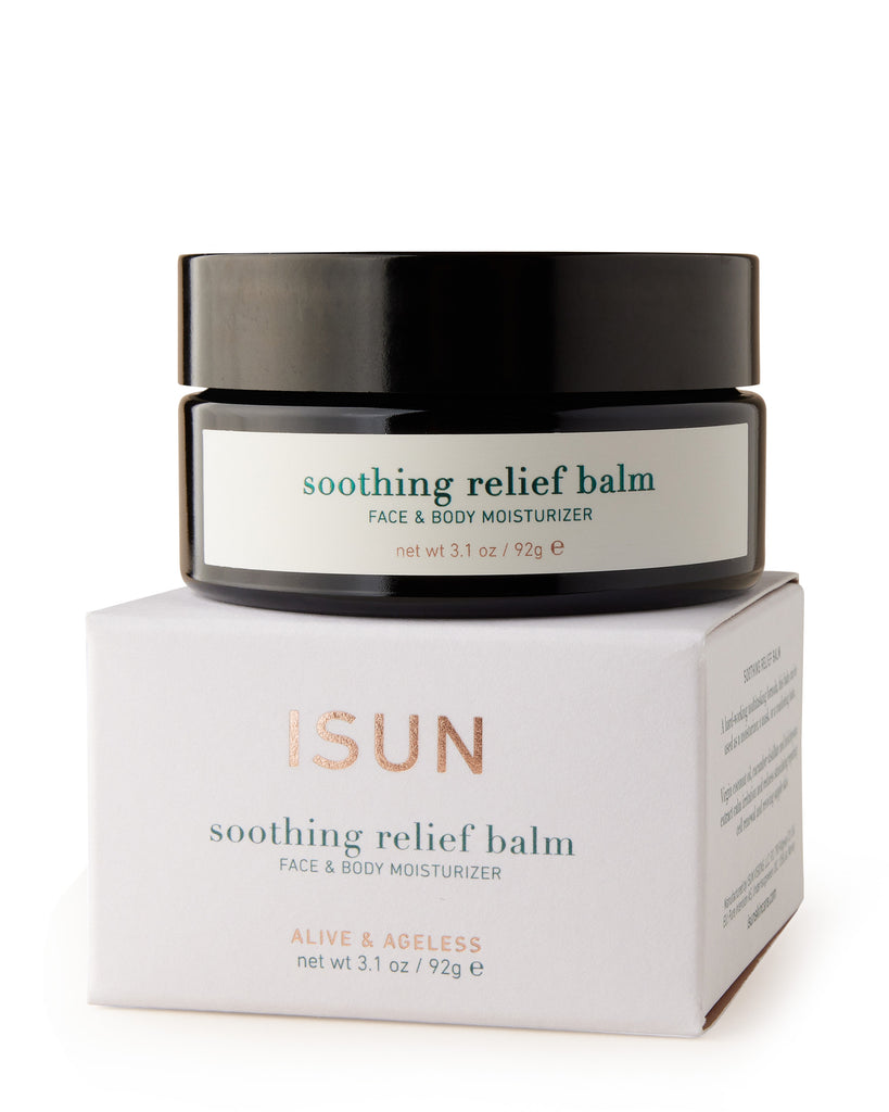 ISUN Soothing Relief Balm Face and Body Moisturizer 100ml with packaging