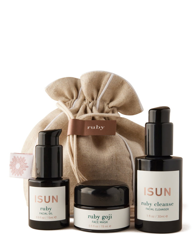 ISUN Ruby Travel Pouch for dry skin