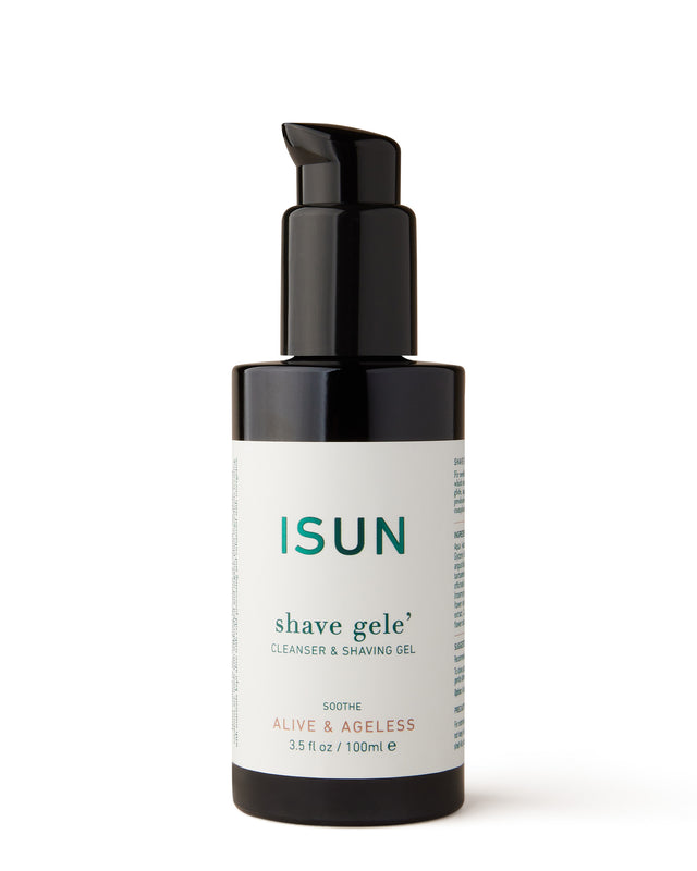 ISUN Organic Shave Gel Cleanse & Shaving Gel | Natural Shaving Gel | Aloe Vera, Beta Glucan, Calendula, Comfrey, Green Tea | 100 ml | ISUN Skincare ISUN Organic Shave Gel Cleanse & Shaving Gel | Natural Shaving Gel | Aloe Vera, Beta Glucan, Calendula, Comfrey, Green Tea | 100 ml | ISUN Skincare